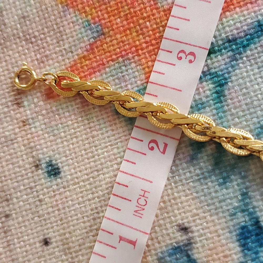 Vintage 80's Goldtone Link Chain - Picture 11 of 15